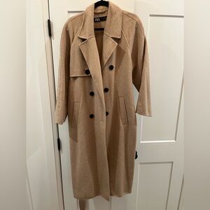 Zara wool trench